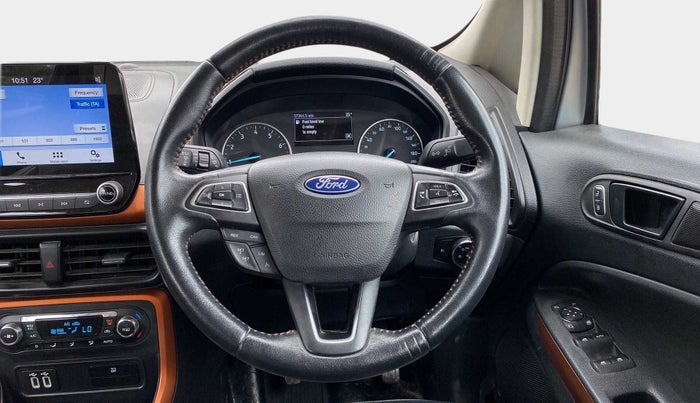 2018 Ford Ecosport TITANIUM 1.0L ECOBOOST SPORTS(SUNROOF), Petrol, Manual, 37,349 km, Steering Wheel Close Up