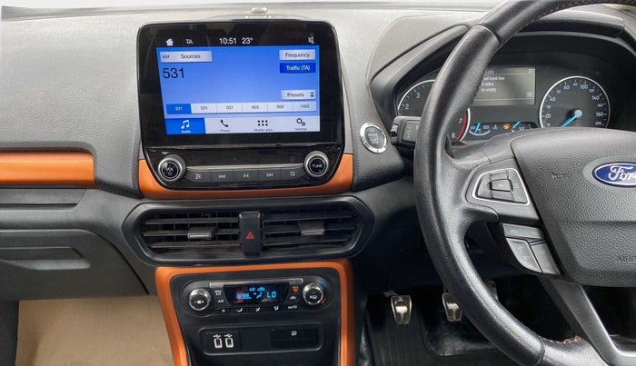 2018 Ford Ecosport TITANIUM 1.0L ECOBOOST SPORTS(SUNROOF), Petrol, Manual, 37,349 km, Air Conditioner