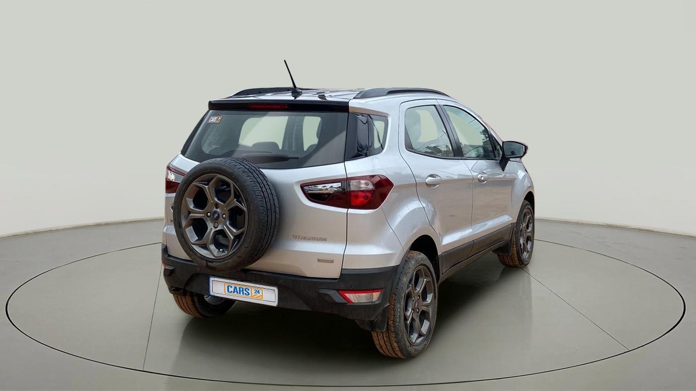 2018 Ford Ecosport TITANIUM 1.0L ECOBOOST SPORTS(SUNROOF), Petrol, Manual, 37,349 km, Right Back Diagonal