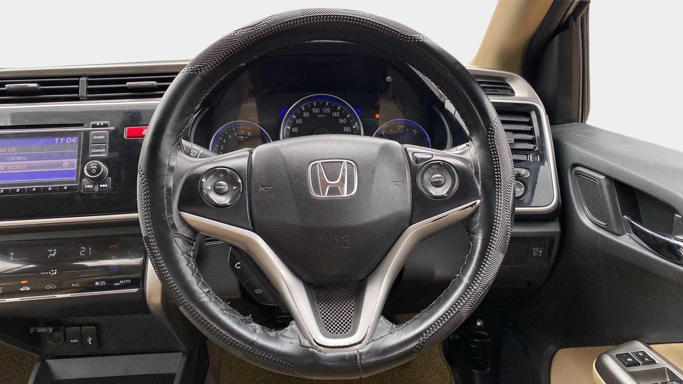 2015 Honda City 1.5L I-VTEC VX, Petrol, Manual, 98,551 km, Steering Wheel Close Up