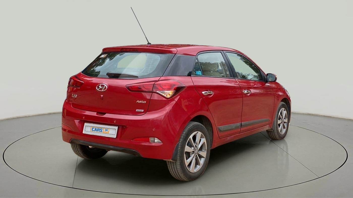 2016 Hyundai Elite i20 ASTA 1.2, CNG, Manual, 53,500 km, Right Back Diagonal