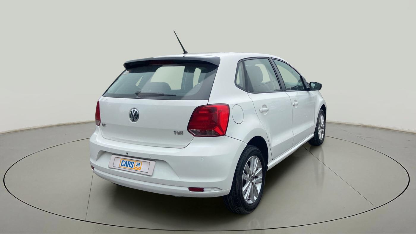 2015 Volkswagen Polo GT TSI AT, Petrol, Automatic, 67,991 km, Right Back Diagonal