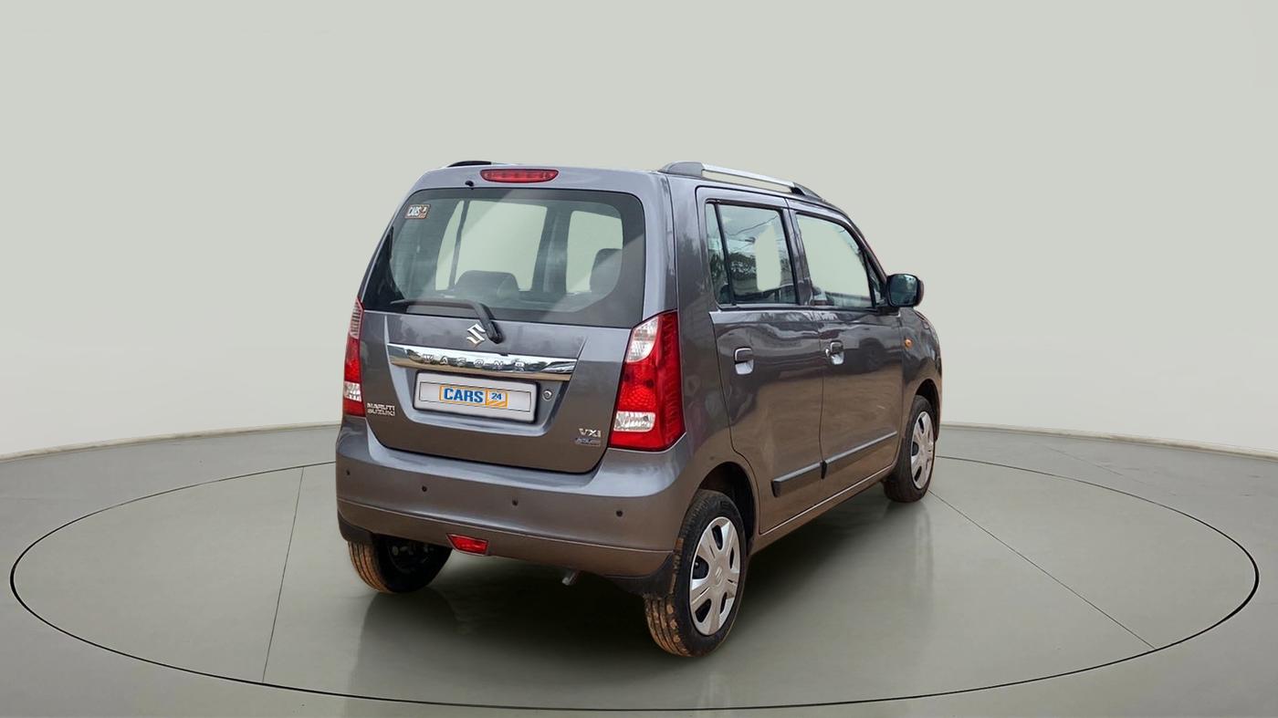 2016 Maruti Wagon R 1.0 VXI AMT, Petrol, Automatic, 44,237 km, Right Back Diagonal