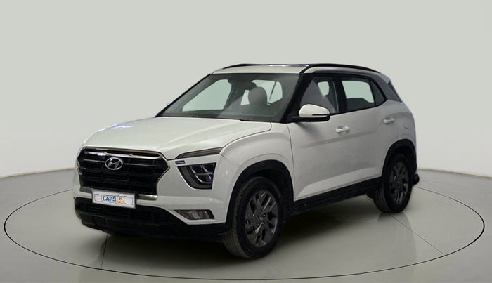 2020 Hyundai Creta SX (O) 1.4 TURBO DCT, Petrol, Automatic, 57,541 km, Left Front Diagonal