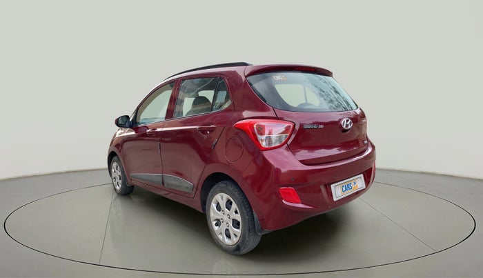 2015 Hyundai Grand i10 SPORTZ 1.2 KAPPA VTVT, Petrol, Manual, 34,580 km, Left Back Diagonal