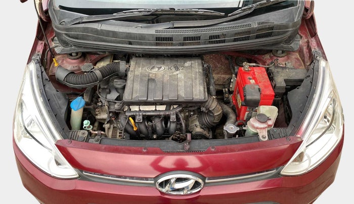 2015 Hyundai Grand i10 SPORTZ 1.2 KAPPA VTVT, Petrol, Manual, 34,580 km, Open Bonet