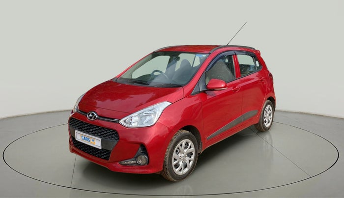 2020 Hyundai Grand i10 SPORTZ 1.2 KAPPA VTVT, Petrol, Manual, 16,292 km, Left Front Diagonal