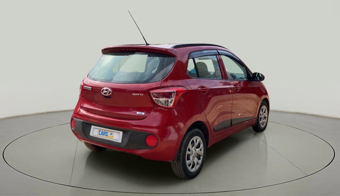 2020 Hyundai Grand i10 SPORTZ 1.2 KAPPA VTVT, Petrol, Manual, 16,292 km, Right Back Diagonal