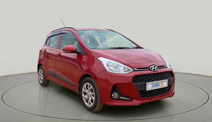 2020 Hyundai Grand i10 SPORTZ 1.2 KAPPA VTVT, Petrol, Manual, 16,292 km, Right Front Diagonal