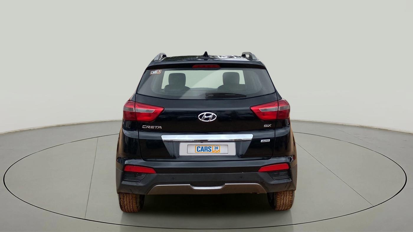 2018 Hyundai Creta SX PLUS AT 1.6 DIESEL, CNG, Automatic, 14,451 km, Back/Rear