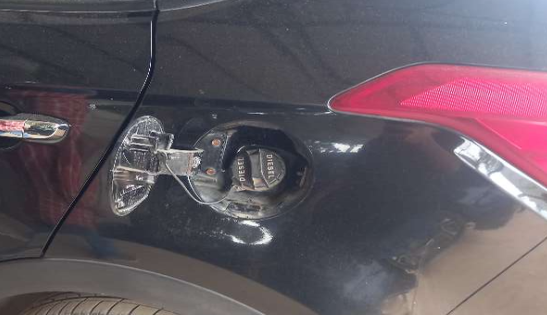 2018 Hyundai Creta SX PLUS AT 1.6 DIESEL, Diesel, Automatic, 14,451 km, Left quarter panel - Minor scratches