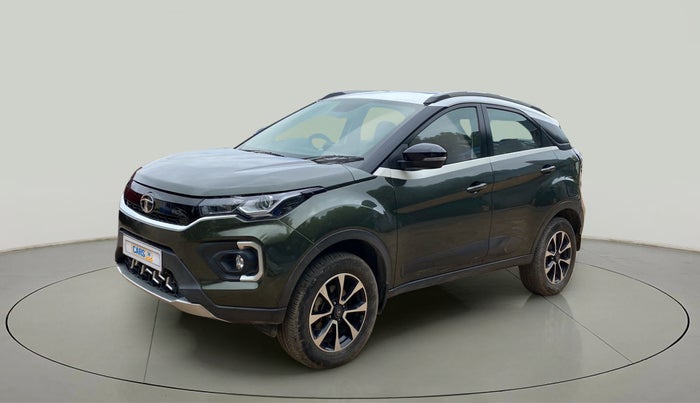 2020 Tata NEXON XZ PLUS (O) PETROL DUAL TONE, Petrol, Manual, 22,741 km, Left Front Diagonal