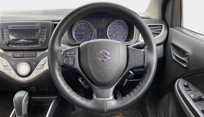 2017 Maruti Baleno DELTA CVT PETROL 1.2, Petrol, Automatic, 79,589 km, Steering Wheel Close Up