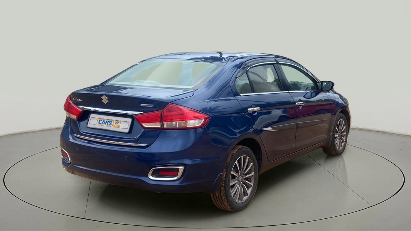 2019 Maruti Ciaz ALPHA  AT 1.5 SHVS PETROL, Petrol, Automatic, 41,774 km, Right Back Diagonal