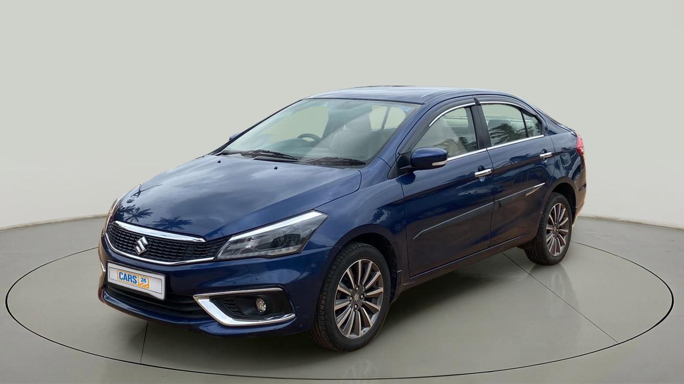 2019 Maruti Ciaz ALPHA  AT 1.5 SHVS PETROL, Petrol, Automatic, 41,774 km, Left Front Diagonal