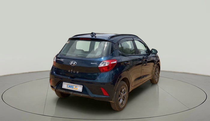 2020 Hyundai GRAND I10 NIOS SPORTZ AMT 1.2 KAPPA VTVT, Petrol, Automatic, 7,535 km, Right Back Diagonal