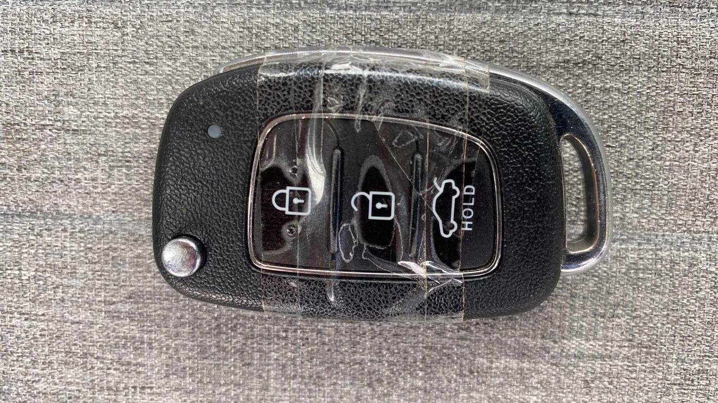2020 Hyundai GRAND I10 NIOS SPORTZ AMT 1.2 KAPPA VTVT, Petrol, Automatic, 7,535 km, Key Close Up