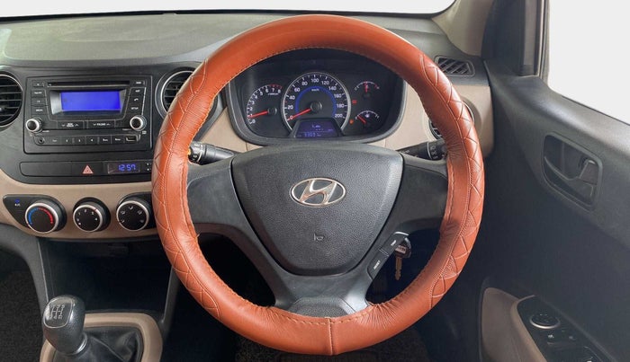 2015 Hyundai Grand i10 MAGNA 1.2 KAPPA VTVT, Petrol, Manual, 93,736 km, Steering Wheel Close Up