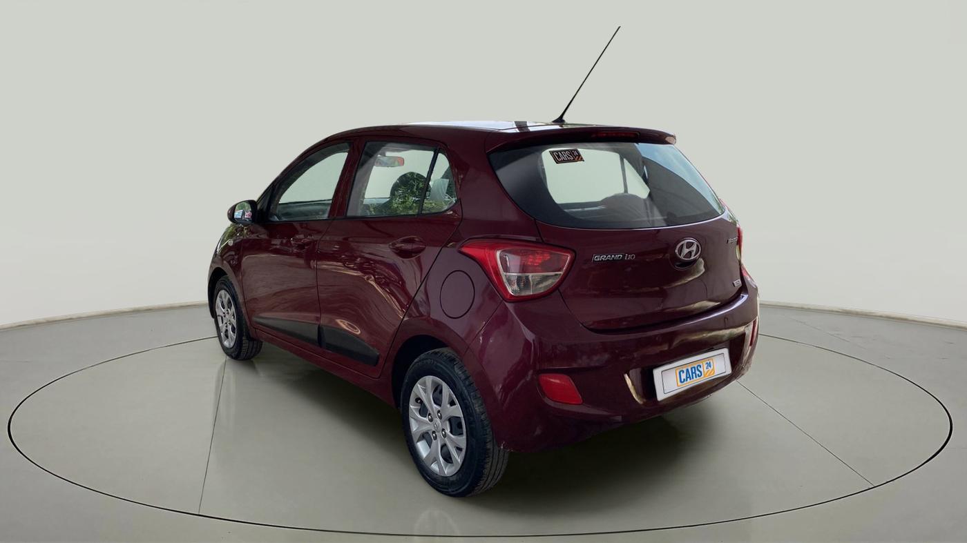2015 Hyundai Grand i10 MAGNA 1.2 KAPPA VTVT, Petrol, Manual, 93,736 km, Left Back Diagonal