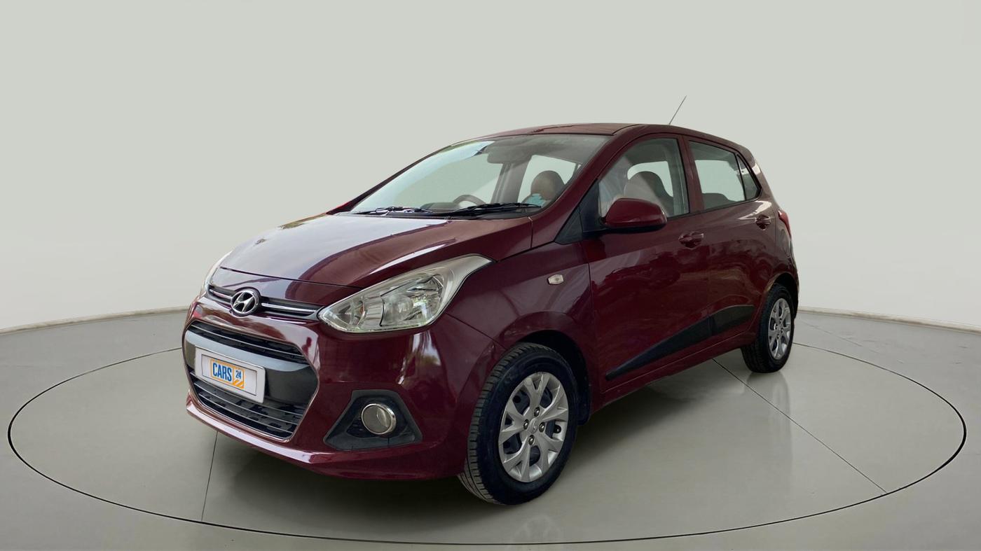 2015 Hyundai Grand i10 MAGNA 1.2 KAPPA VTVT, Petrol, Manual, 93,736 km, Left Front Diagonal