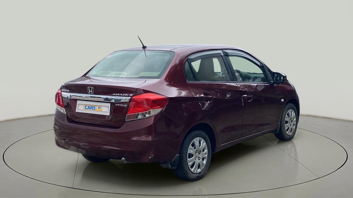 2015 Honda Amaze 1.2L I-VTEC S, Petrol, Manual, 75,905 km, Right Back Diagonal