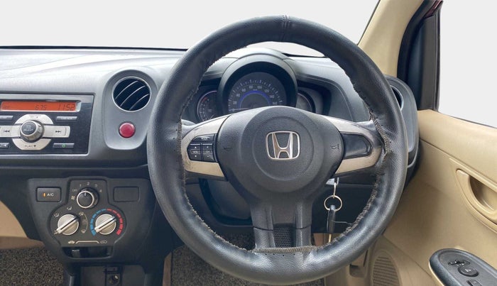 2015 Honda Amaze 1.2L I-VTEC S, Petrol, Manual, 75,905 km, Steering Wheel Close Up