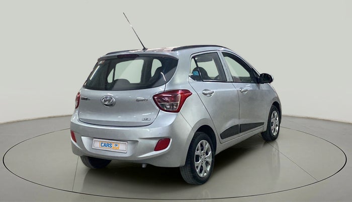 2016 Hyundai Grand i10 SPORTZ 1.2 KAPPA VTVT, Petrol, Manual, 58,728 km, Right Back Diagonal