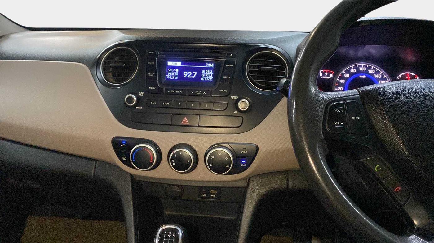 2016 Hyundai Grand i10 SPORTZ 1.2 KAPPA VTVT, CNG, Manual, 58,728 km, Air Conditioner