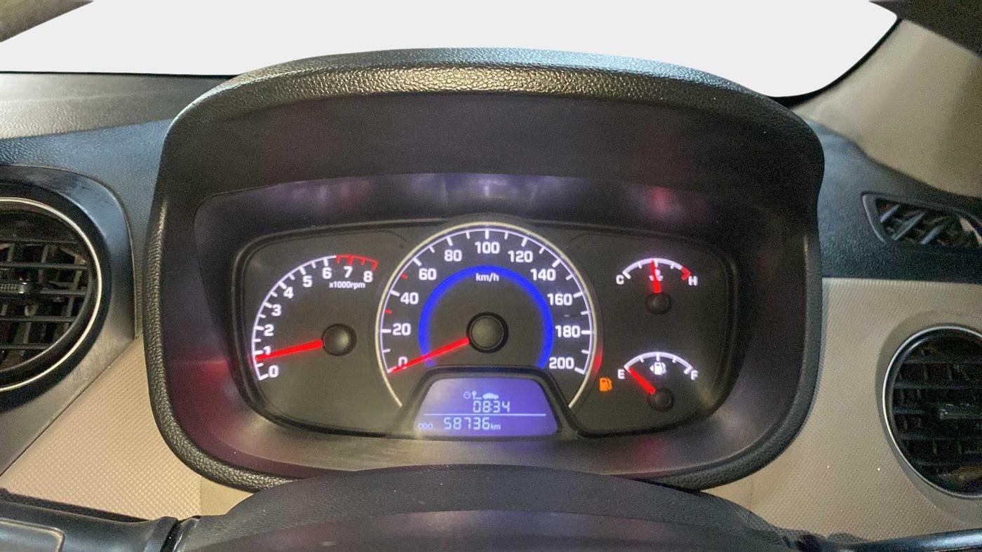2016 Hyundai Grand i10 SPORTZ 1.2 KAPPA VTVT, CNG, Manual, 58,728 km, Odometer Image