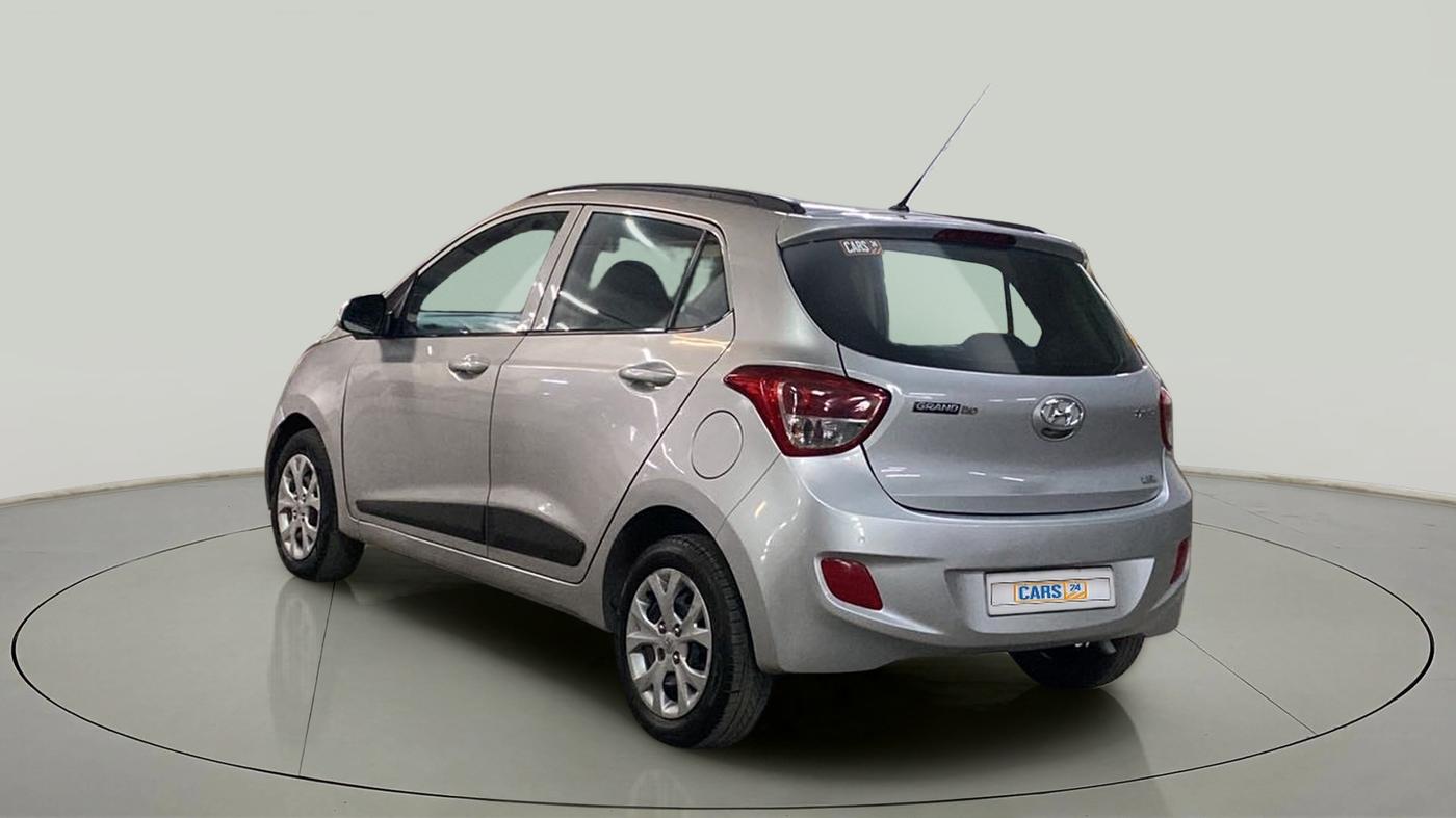 2016 Hyundai Grand i10 SPORTZ 1.2 KAPPA VTVT, CNG, Manual, 58,728 km, Left Back Diagonal