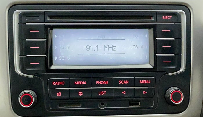 2016 Volkswagen Vento HIGHLINE 1.5 AT, Diesel, Automatic, 1,12,963 km, Infotainment System