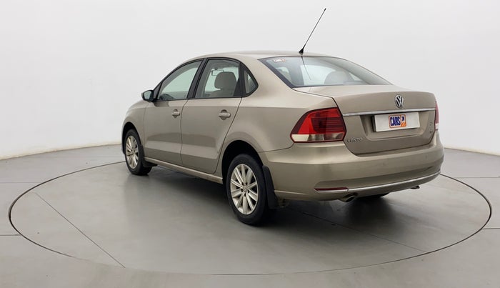 2016 Volkswagen Vento HIGHLINE 1.5 AT, Diesel, Automatic, 1,12,963 km, Left Back Diagonal