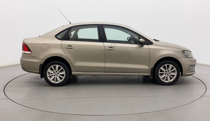 2016 Volkswagen Vento HIGHLINE 1.5 AT, Diesel, Automatic, 1,12,963 km, Right Side View