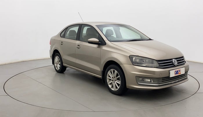 2016 Volkswagen Vento HIGHLINE 1.5 AT, Diesel, Automatic, 1,12,963 km, Right Front Diagonal