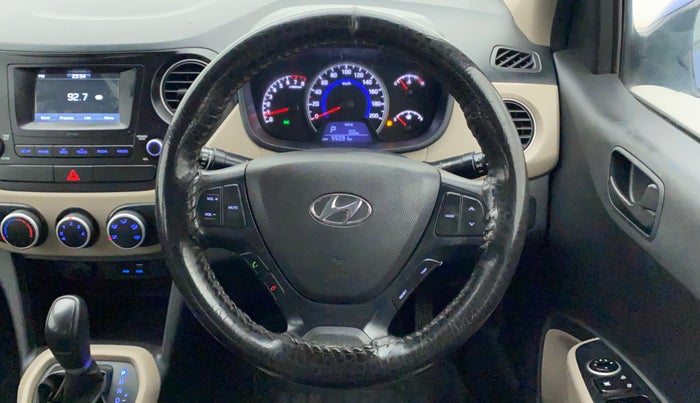 2019 Hyundai Grand i10 MAGNA AT 1.2 KAPPA VTVT, Petrol, Automatic, 55,265 km, Steering Wheel Close Up
