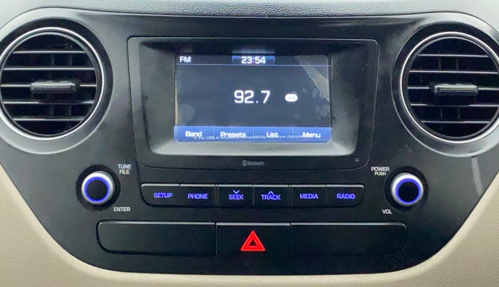2019 Hyundai Grand i10 MAGNA AT 1.2 KAPPA VTVT, Petrol, Automatic, 55,265 km, Infotainment System