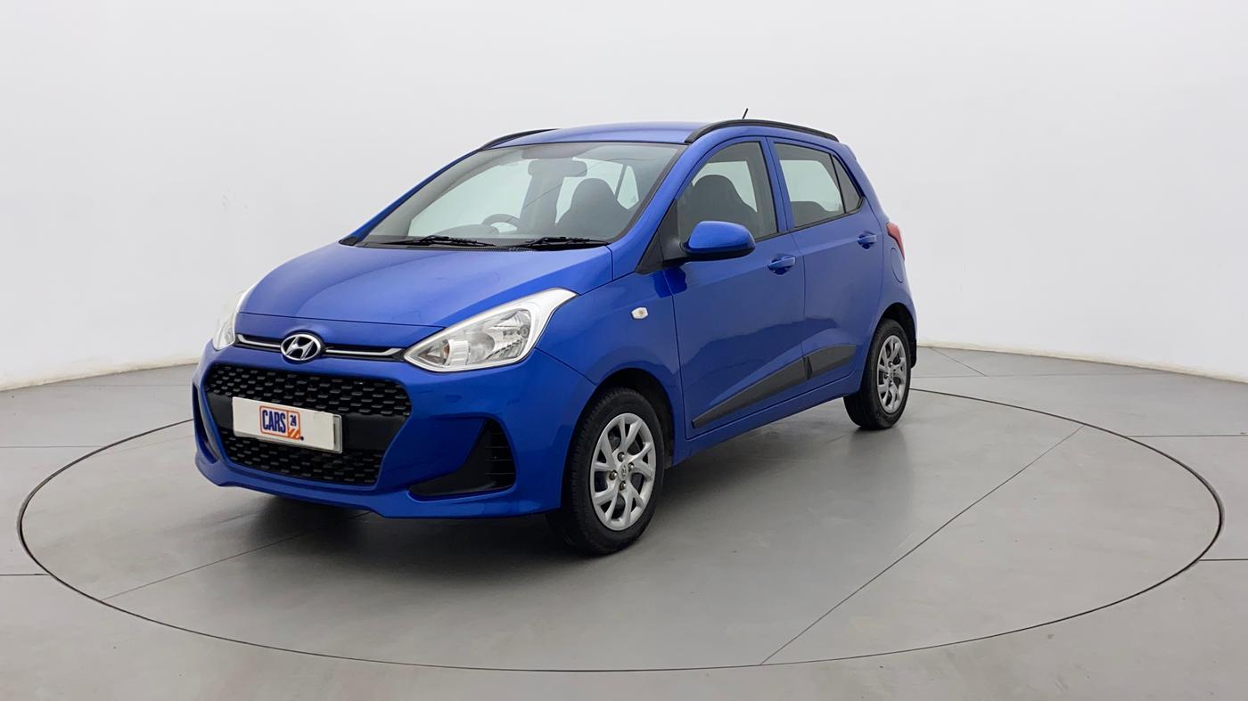 2019 Hyundai Grand i10 MAGNA AT 1.2 KAPPA VTVT, Petrol, Automatic, 55,265 km, Left Front Diagonal