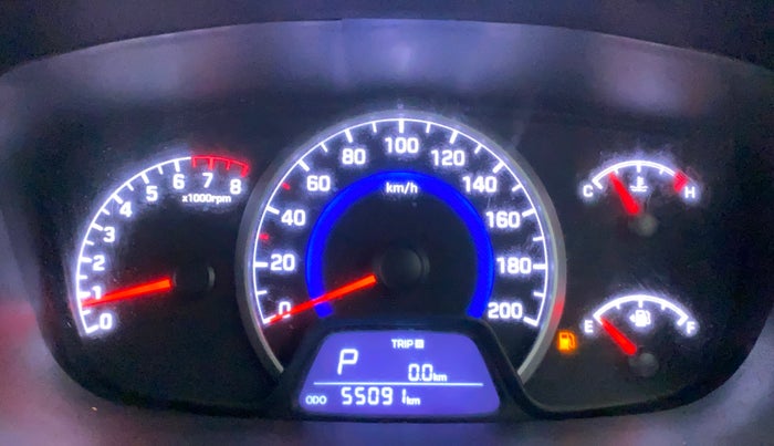 2019 Hyundai Grand i10 MAGNA AT 1.2 KAPPA VTVT, Petrol, Automatic, 55,265 km, Odometer Image