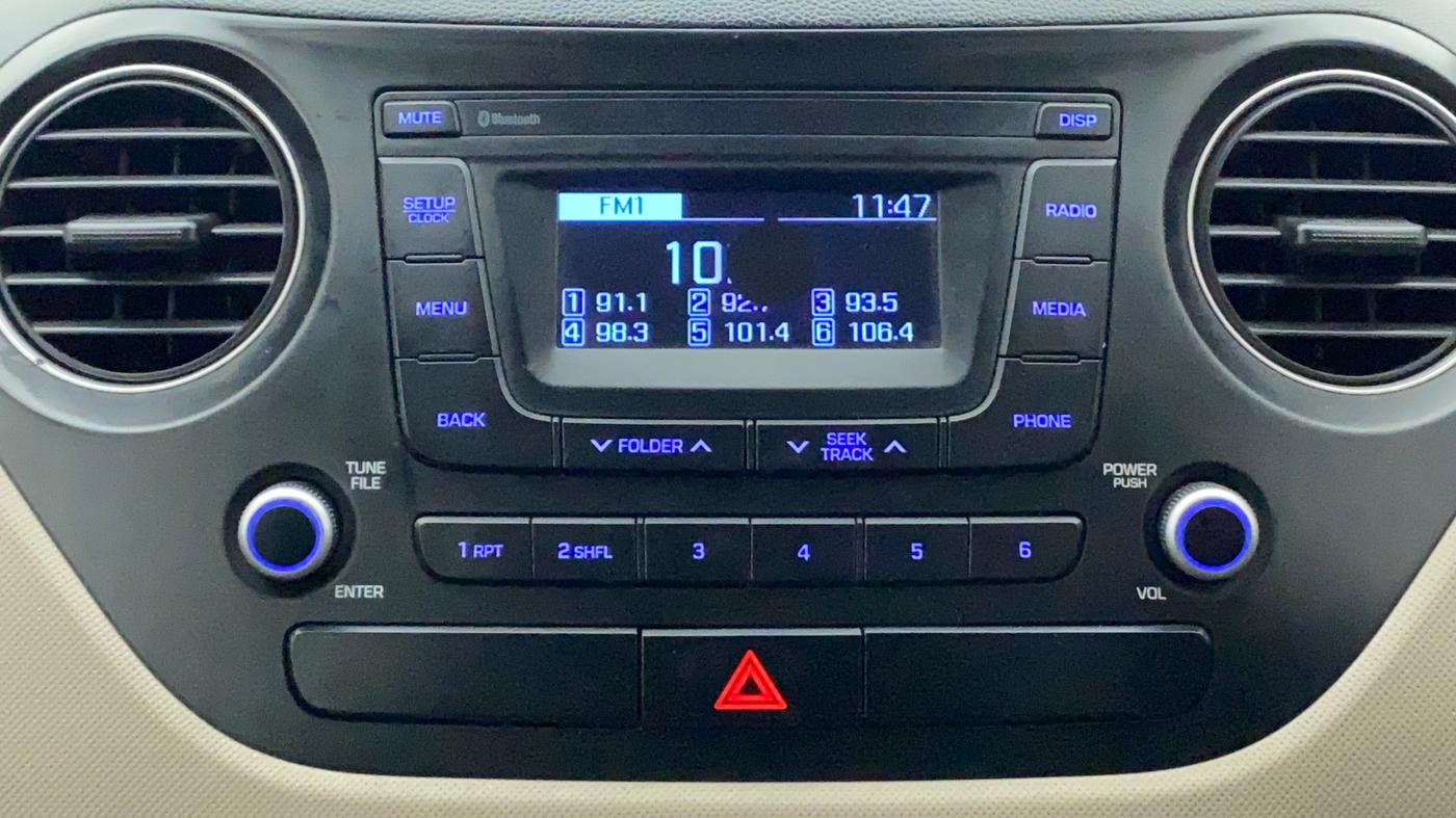 2018 Hyundai Grand i10 MAGNA 1.2 KAPPA VTVT, Petrol, Manual, 26,447 km, Infotainment System