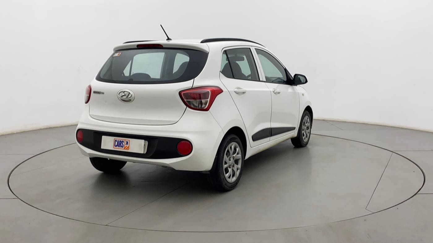 2018 Hyundai Grand i10 MAGNA 1.2 KAPPA VTVT, Petrol, Manual, 26,447 km, Right Back Diagonal