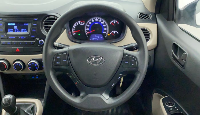2018 Hyundai Grand i10 MAGNA 1.2 KAPPA VTVT, Petrol, Manual, 26,447 km, Steering Wheel Close Up