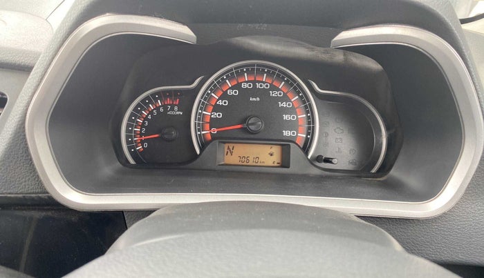 2017 Maruti Alto K10 VXI (O) AMT, Petrol, Automatic, 70,766 km, Odometer Image