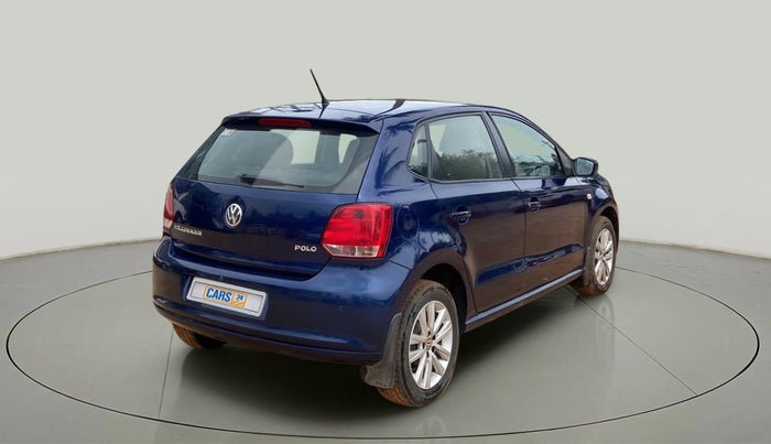 2013 Volkswagen Polo HIGHLINE1.2L, Petrol, Manual, 85,861 km, Right Back Diagonal