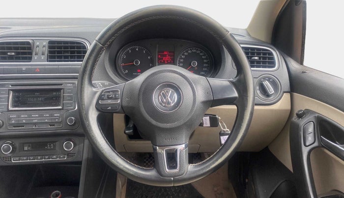 2013 Volkswagen Polo HIGHLINE1.2L, Petrol, Manual, 85,861 km, Steering Wheel Close Up