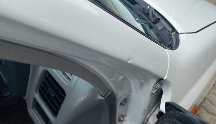 2012 Maruti Alto K10 VXI, Petrol, Manual, 72,136 km, Right A pillar - Minor scratches