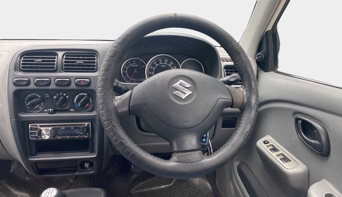 2012 Maruti Alto K10 VXI, Petrol, Manual, 72,136 km, Steering Wheel Close Up