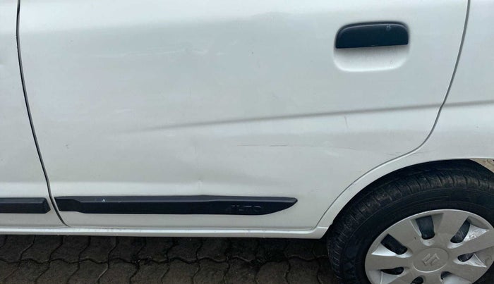 2012 Maruti Alto K10 VXI, Petrol, Manual, 72,136 km, Rear left door - Minor scratches