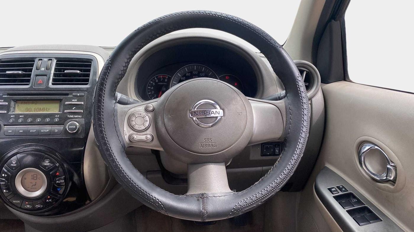 2013 Nissan Micra XV CVT, Petrol, Automatic, 63,505 km, Steering Wheel Close Up