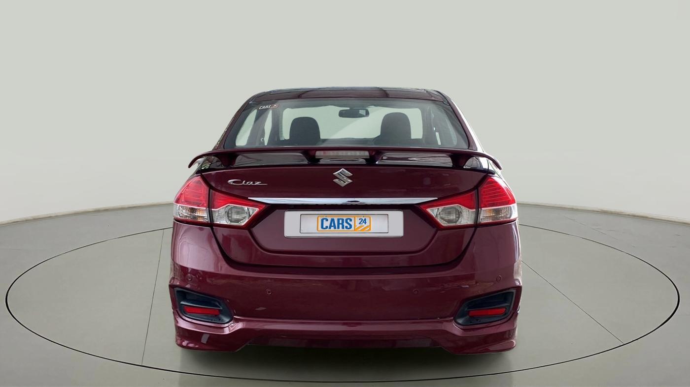 2017 Maruti Ciaz S 1.4 MT PETROL, Petrol, Manual, 73,948 km, Back/Rear