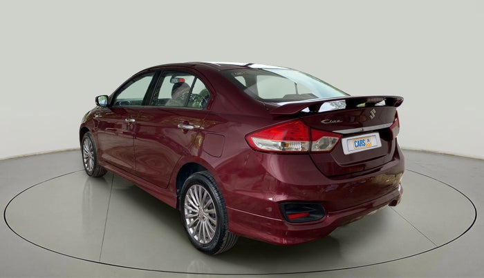 2017 Maruti Ciaz S 1.4 MT PETROL, Petrol, Manual, 73,948 km, Left Back Diagonal